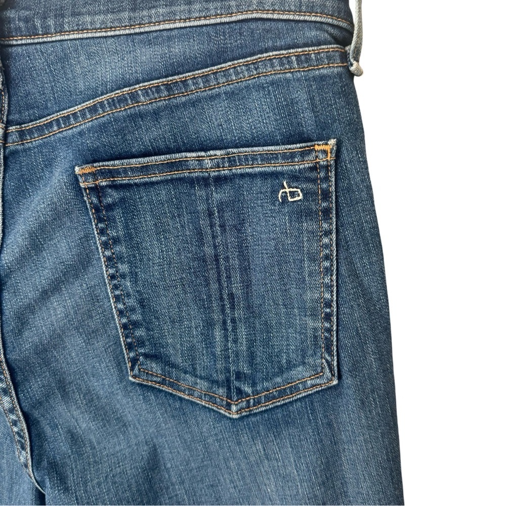 RAG & BONE High Rise Skinny Jeans El Cut Hem With Original Tags Size 31 - Picture 14 of 16